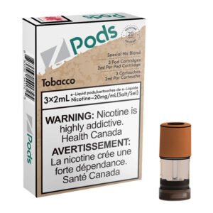 Z POD 2% 3 X 2ML - TOBACCO