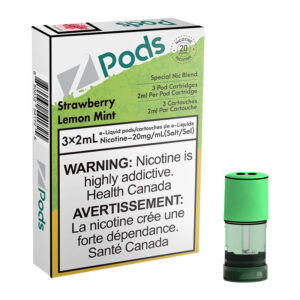 Z POD 2% 3 X 2ML - STRAWBERRY LEMON MINT