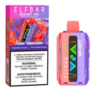 ELF BAR MIXART 40K - TRIPLE BERRY GRAPE