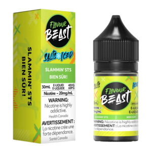 FLAVOUR BEAST E-LIQUID SALT 30ML - SLAMMIN' STS ICED