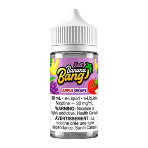 APPLE GRAPE BY BANANA BANG SALT [ON] - 12MG / 30ML - 628148090730