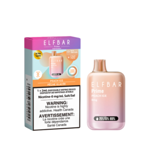 ELF BAR PRIME 1800 ZERO NIC - PEACH ICE