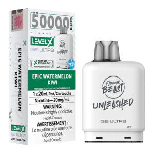 LEVEL X G2 ULTRA POD 20ML - UNLEASHED - 20MG 6PC/CARTON [ONTARIO]