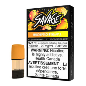 STLTH POD PACK SAVAGE MANGO PEACH PINEAPPLE (3 PACK) [ON] - 20MG