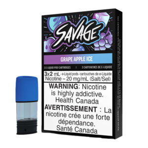 STLTH POD PACK SAVAGE GRAPE APPLE ICE (3 PACK) [ON] - 20MG