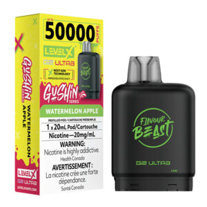 LEVEL X FLAVOUR BEAST G2 ULTRA 50K - GUSHIN WATERMELON APPLE