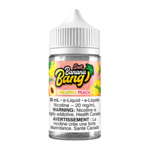 PINEAPPLE PEACH BY BANANA BANG SALT [ON] - 12MG / 30ML - 628148090792