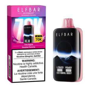 ELFBAR MOONLIGHT 70K - TWO APPLE 5PC