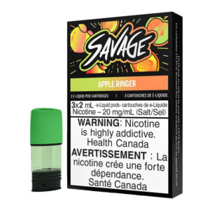 STLTH POD PACK SAVAGE APPLE RINGER (3 PACK) [ON] - 20MG