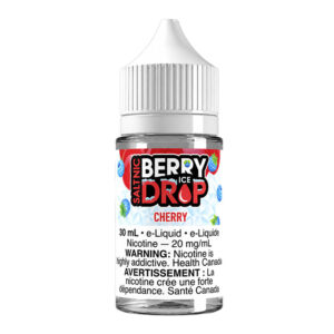 CHERRY BY BERRY DROP ICE SALT [ON] - 20MG / 30ML - 628148093366