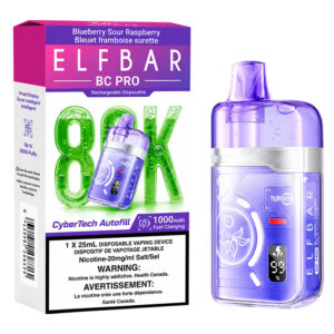 ELF BAR BC PRO 80K - BLUEBERRY SOUR RASPBERRY
