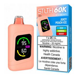 STLTH 60K - JUICY PEACH ICE