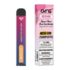 OVNS 2500 - DRAGONFRUIT BLUE RASPBERRY
