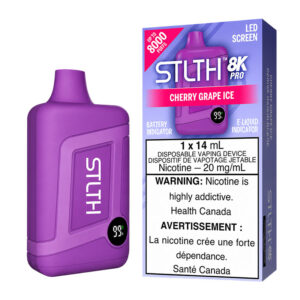 STLTH 8K PRO - CHERRY GRAPE ICE