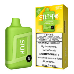 STLTH 8K PRO WHITE GRAPE ICE 5PC CARTON