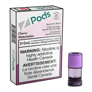 Z POD 2% 3 X 2ML - CHERRY WATERMELON