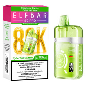 ELF BAR BC PRO 80K - STRAWBERRY KIWI ICE