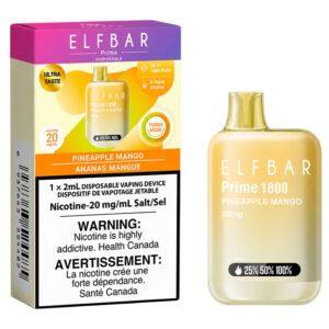 ELF BAR PRIME 1800 - PINEAPPLE MANGO
