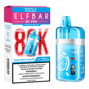 ELF BAR BC PRO 80K - BLUEBERRY ICE