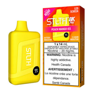 STLTH 8K PRO - PEACH MANGO ICE