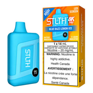 STLTH 8K PRO - BLUE RAZZ LEMON ICE