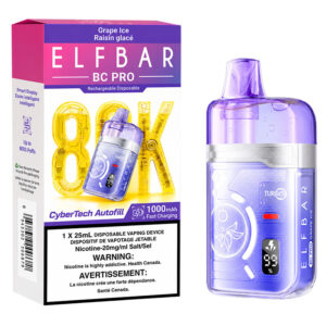ELF BAR BC PRO 80K - GRAPE ICE
