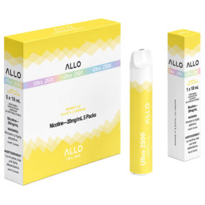 ALLO 2500 BANANA ICE 5 PC CARTON
