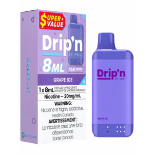 DRIP'N 8ML - GRAPE ICE