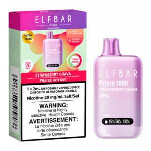 ELF BAR PRIME 1800 - STRAWBERRY GUAVA