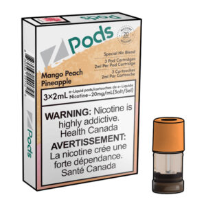 Z POD 2% 3 X 2ML - MANGO PEACH PINEAPPLE