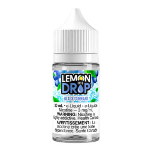 BLACK CURRANT BY LEMON DROP ICE SALT [ON] - 12MG / 30ML - 628148096497