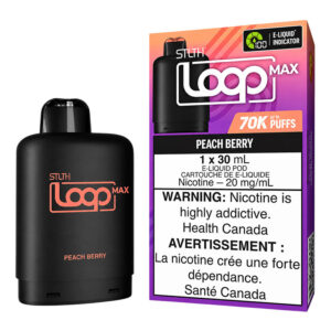 STLTH LOOP MAX 70K - PEACH BERRY