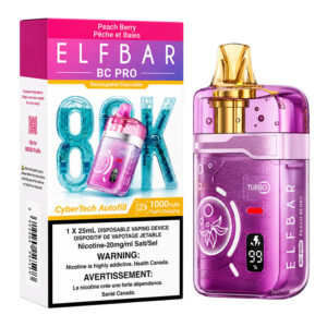 ELF BAR BC PRO 80K - PEACH BERRY