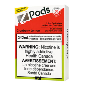 Z POD 2% 3 X 2ML - CRANBERRY LEMON