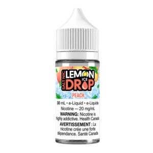 PEACH BY LEMON DROP ICE SALT [ON] - 12MG / 30ML - 628148096220