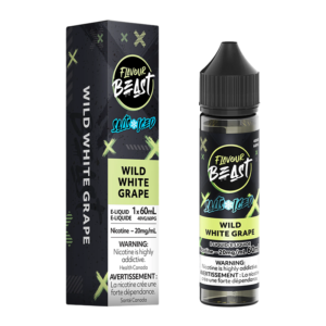 FLAVOUR BEAST E-LIQUID - WILD WHITE GRAPE (ICED) 20MG/60ML [ONTARIO] - 827152140176