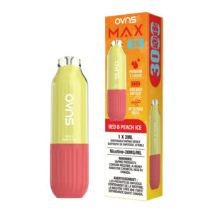 OVNS MAX 3K - RED B PEACH ICE