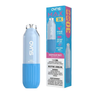 OVNS MAX 3K - SOUR BLUE RAZZ