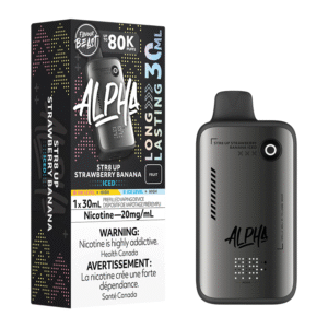 FLAVOUR BEAST ALPHA - STR8 UP STRAWBERRY BANANA ICED