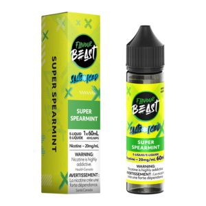 FLAVOUR BEAST E-LIQUID - SUPER SPEARMINT (ICED) 20MG/60ML [ONTARIO] - 827152140121
