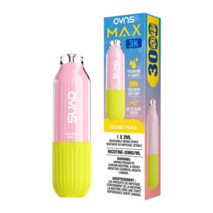 OVNS MAX 3K - COCONUT PEACH