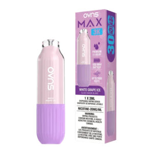 OVNS MAX 3K - WHITE GRAPE ICE