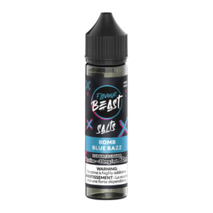 FLAVOUR BEAST E-LIQUID - BOMB BLUE RAZZ 20MG/60ML [ONTARIO] - 827152139996
