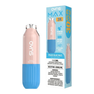 OVNS MAX 3K - PEACH BLUE RAZZ ICE