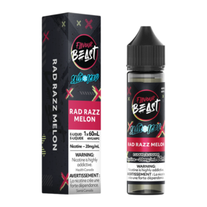 FLAVOUR BEAST E-LIQUID - RAD RAZZ MELON 20MG/60ML [ONTARIO] - 827152176212
