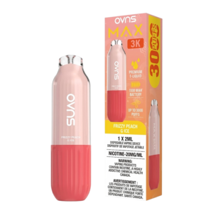 OVNS MAX 3K - FRIZZY PEACH G ICE