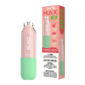 OVNS MAX 3K - STRAWBERRY PEACH MINT