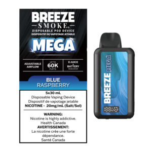 BREEZE MEGA 60K - BLUE RASPBERRY