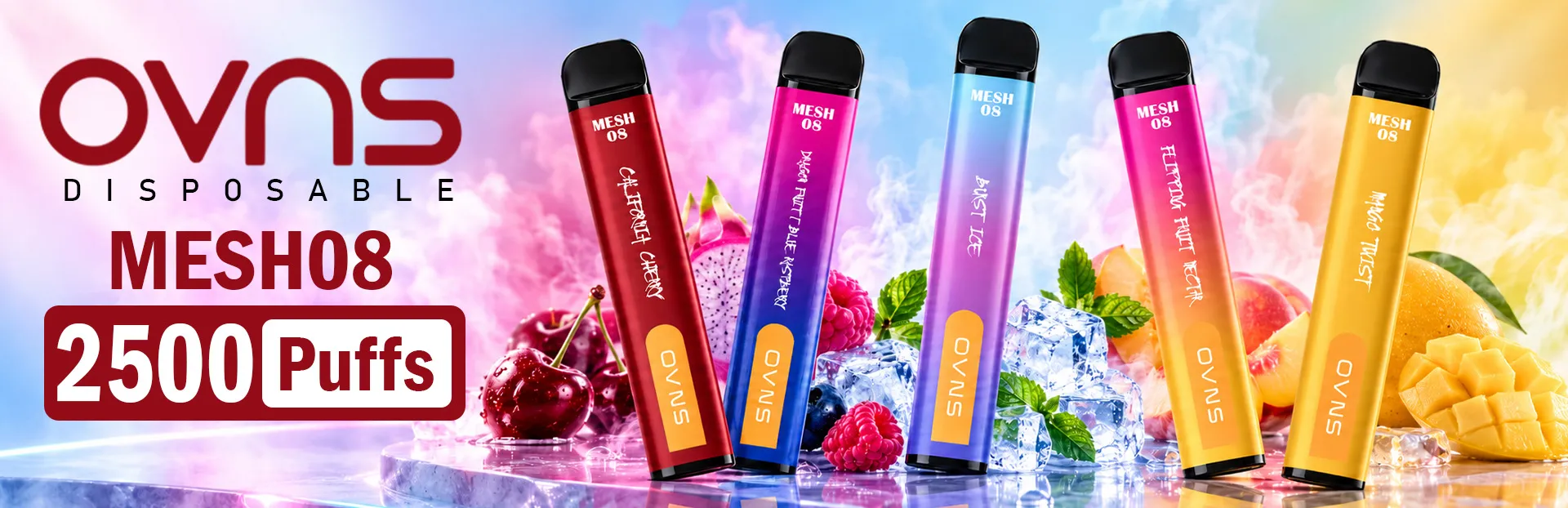 OVNS Prime 50K Puffs Smart Screen Vape - Wholesale Canada