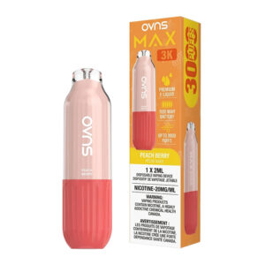 OVNS MAX 3K - PEACH RASPBERRY